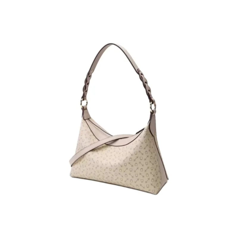 Why Artificial Leather Shoulder Bag, Crossbody Bag, Handbag Large Size Women's Coffee/Apricot-8
