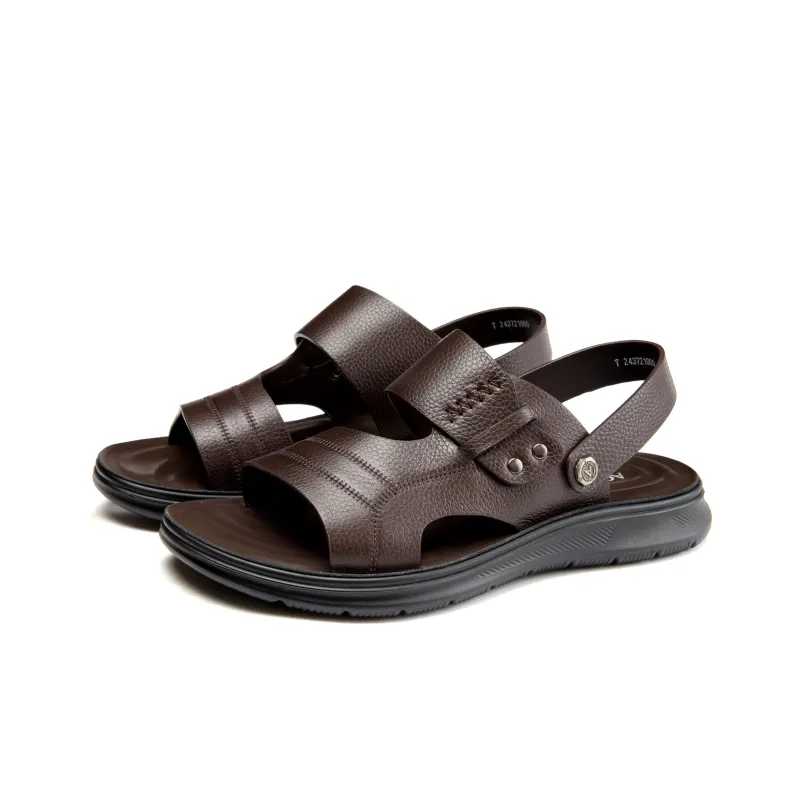 AOKANG Travel Flat Home Beach Sandals Men's-11