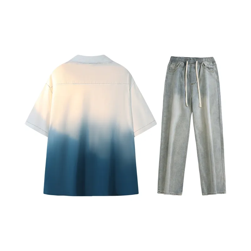 A.X.S.K Shirt Matching Set Unisex-37