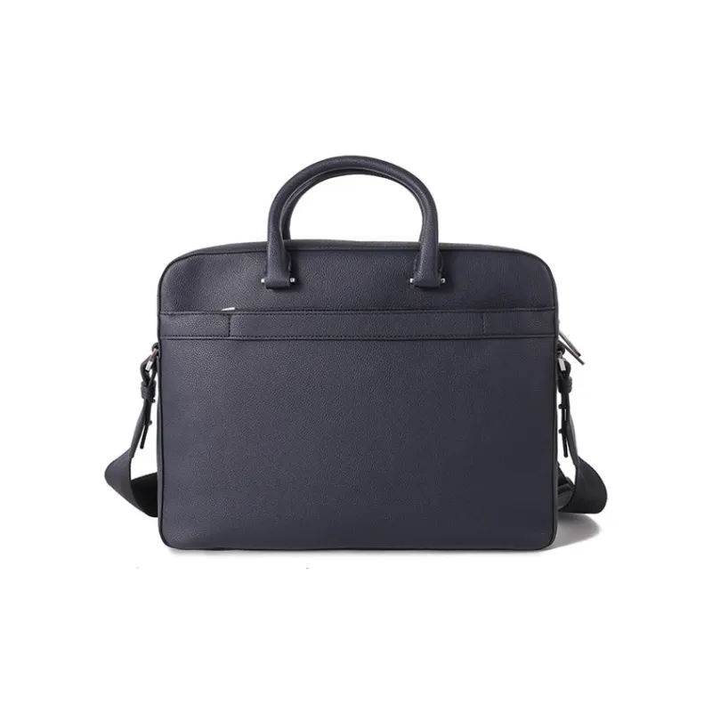 HUGO BOSS Polyester With Polyurethane Briefcase Men's Dark Blue-3