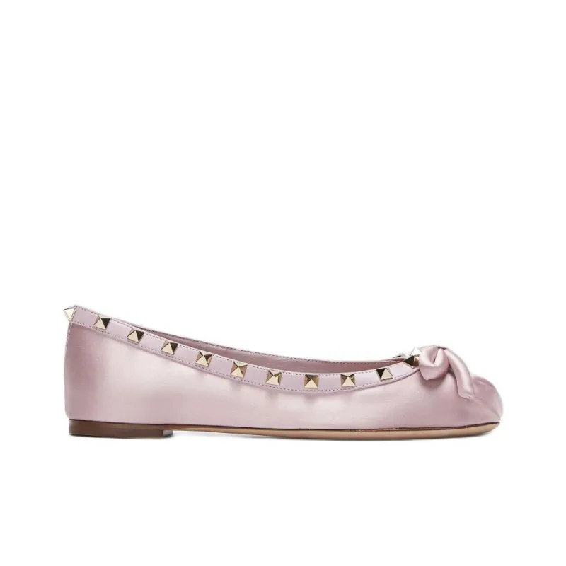 Valentino Casual Single Shoes Women's Pink-1