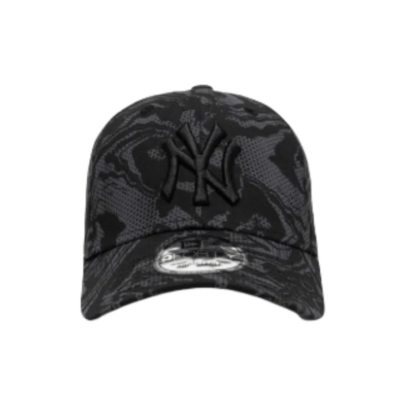 New Era Polyester Baseball Caps Unisex Black-2
