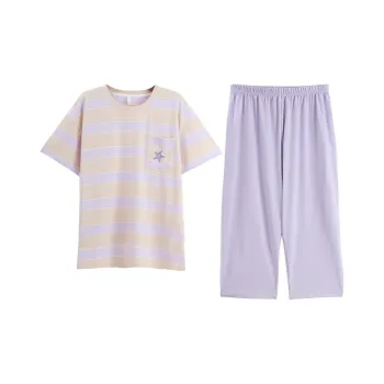 XIN1BU Pajama Set Women's Dream Purple