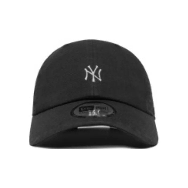 New Era Cotton Baseball Caps Unisex Black-1