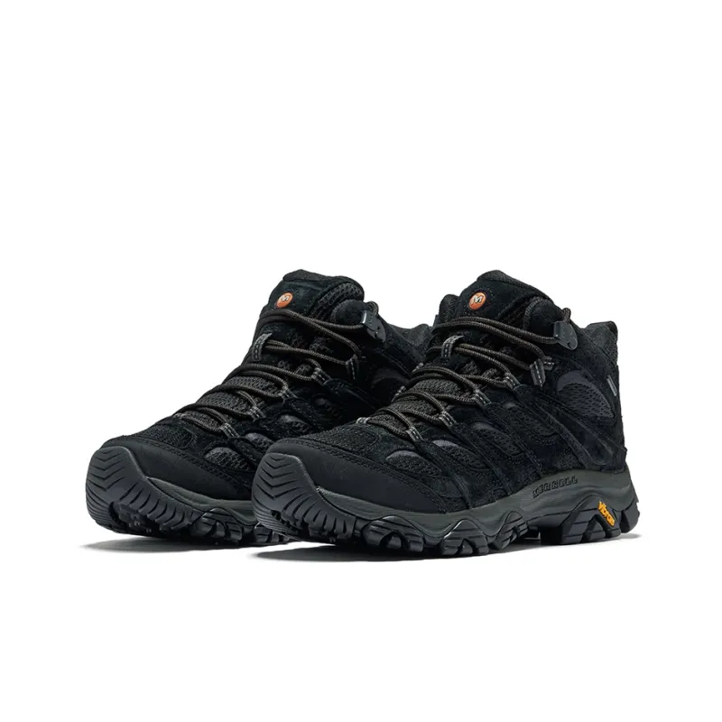 MERRELL Moab 3 Mid Waterproof 'Triple Black'-1