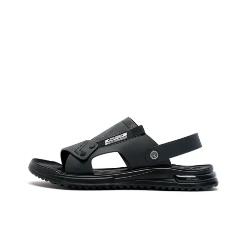 WARRIOR Beach Sandals Men Black/Gray