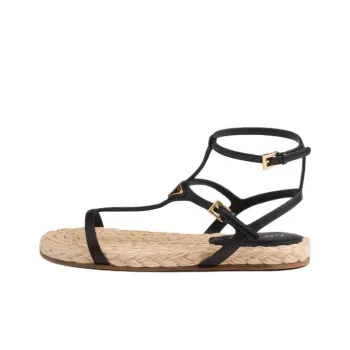 PRADA One Strap Sandals Women's Black