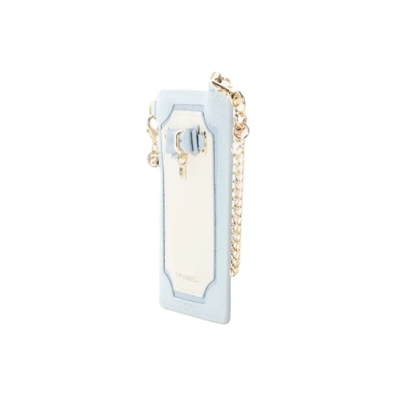 SAMANTHA THAVASA Synthetic Leather Passport Holder Women's Light Blue-2