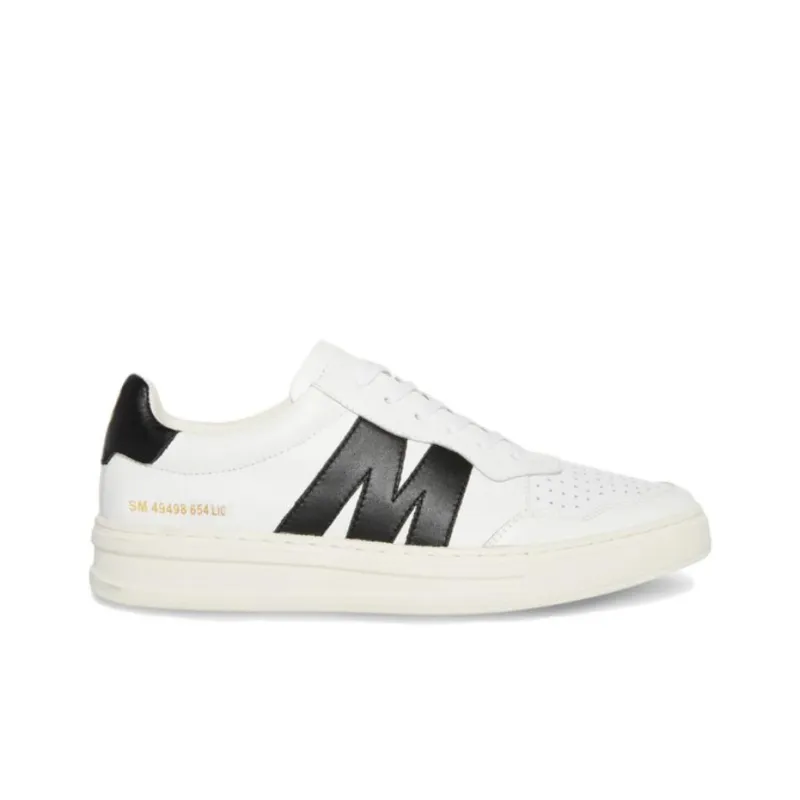 STEVE MADDEN Low-Top Skateboard Shoes Men's White-1