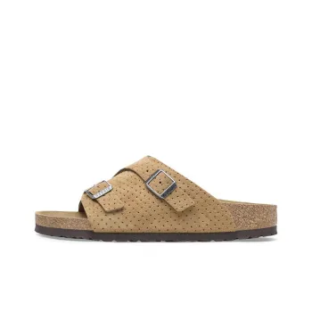 Birkenstock Slide Slippers Unisex Beige Regular Edition