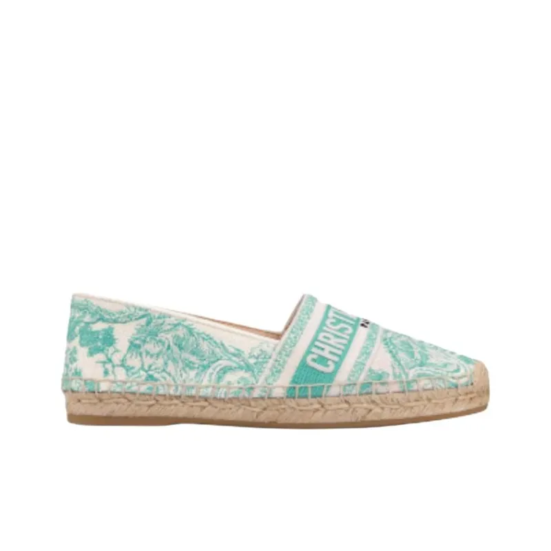 DIOR DIORIVIERA Espadrilles Women's Mint Green-1