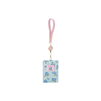 Sanrio PU Passport Wallet, Card Holder Unisex Pink Blue