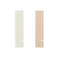 2 Pack (White+Khaki)