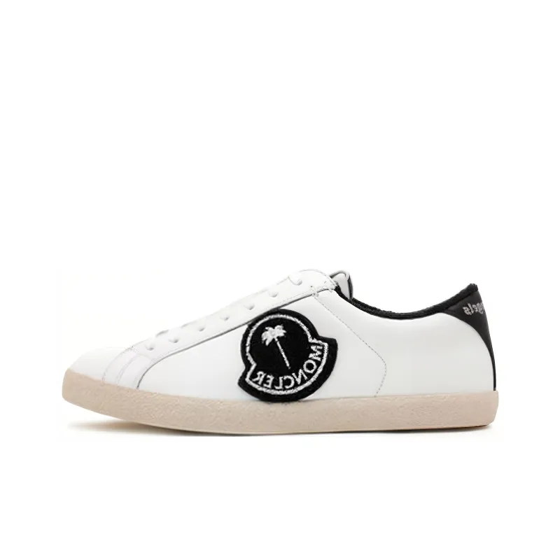 Moncler Ryangels Low Top X Palm Angels White Black-0