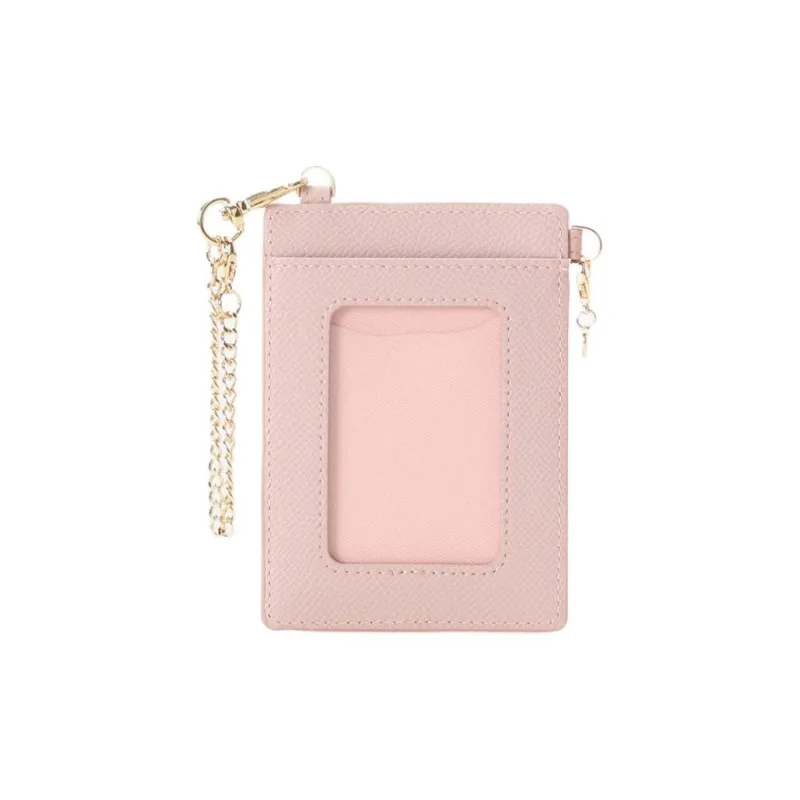SAMANTHA THAVASA Synthetic Leather Passport Holder Women's Pink-3