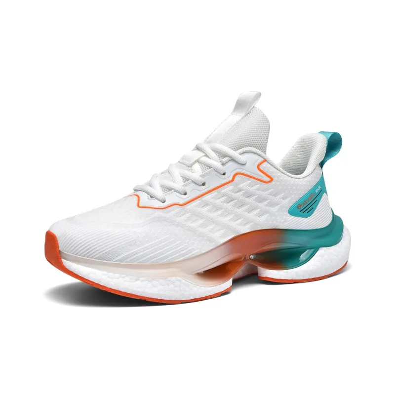 Devanro Cushioning Lightweight Reflective Low Top Running Shoes Men's-1
