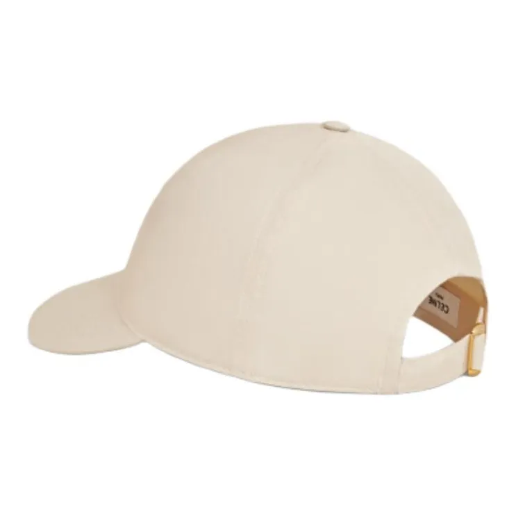 CELINE Triomphe Baseball Cap In Cotton-4