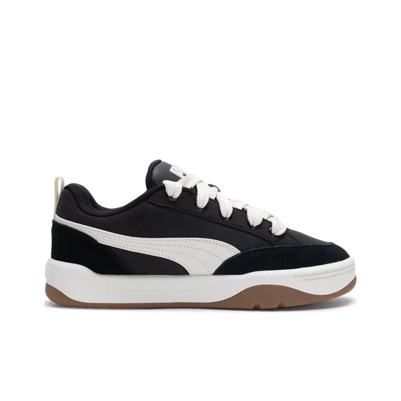 PUMA Park Lifestyle Street Anti-Slip Wear-Resistant Low-Top Skateboard Shoes Unisex Black White-1