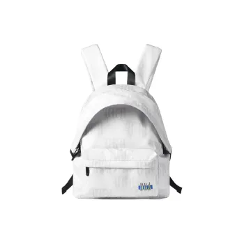 DRACONITE Polyester Mini Student Backpack Regular Unisex White