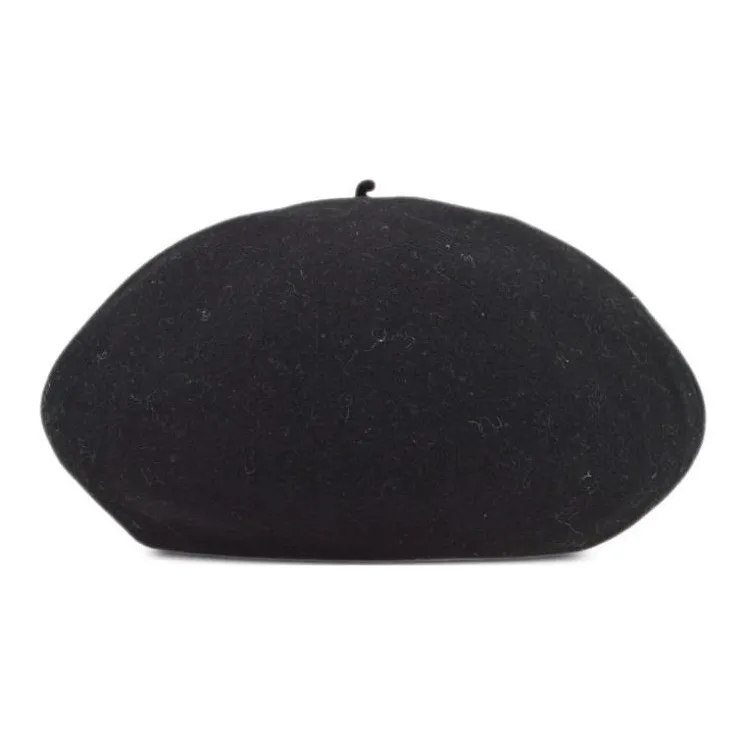 CHANEL 1990 2000s Cc Wool Beret-1