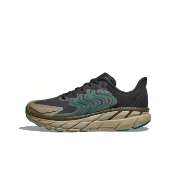 HOKA ONE ONE Clifton LS Durable Breathable Low Top Running Shoes Men's Black