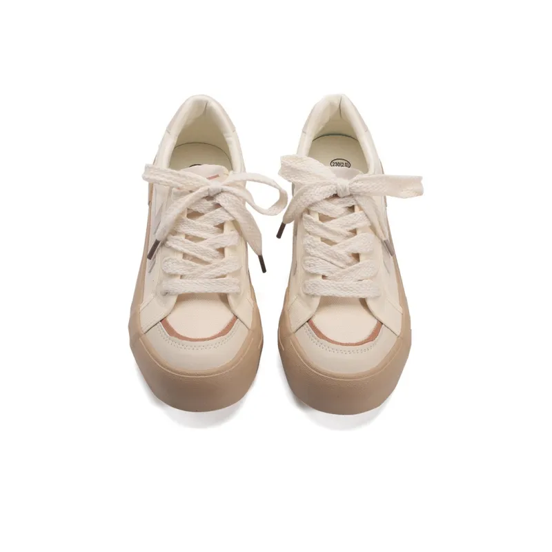 Warrior Wear Resistant Low Top Canvas Shoes Women's Beige Khaki-3