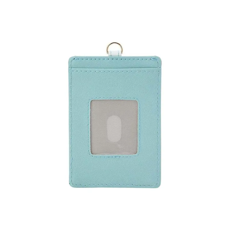 Sanrio PU Passport Wallet, Card Holder Unisex White Blue-3