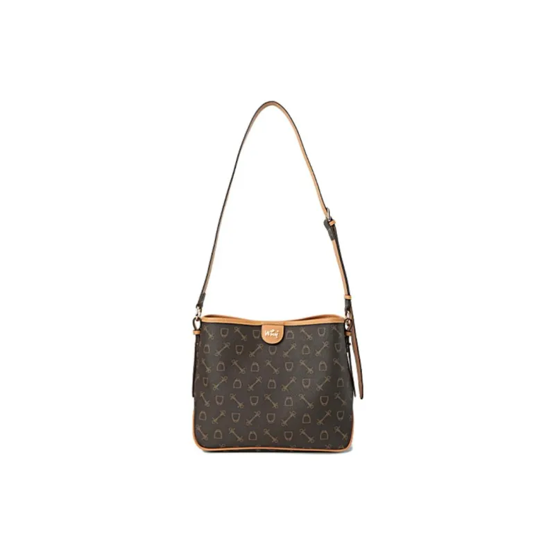 Why Artificial Leather Tote Bag, Shopping Bag, Handbag, Shoulder Bag Small Size Women's Dark Coffee-0