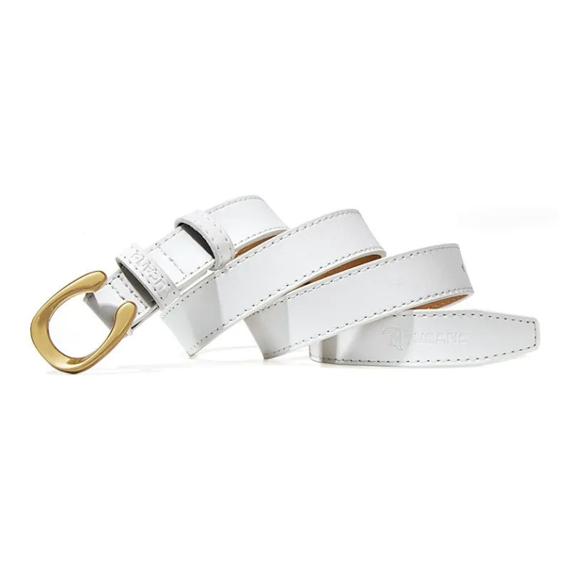 TUCANO Pin Buckle Comfortable Elegance Advanced Leather Belts Women's 3.4cm-2