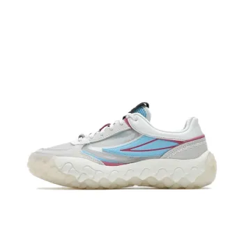 FILA Gara Anti-Slip Wear-Resistant Low-Top Casual Running Shoes Women's White Pink