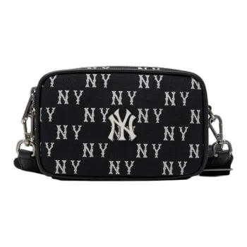 MLB Cotton And Polyester Blend One Shoulder Handbag Crossbody Bag Regular Unisex Black
