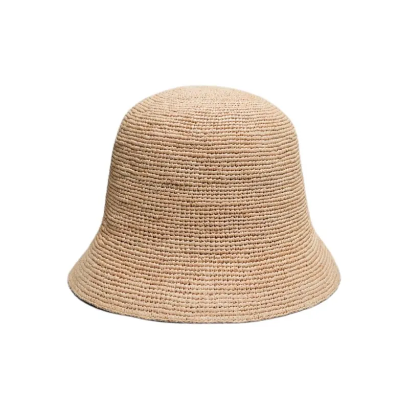 Other Stories Straw Bucket Hats Women's Yellow-0