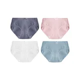4 Pack (Dark Gray+Pink+White+Gray Blue)