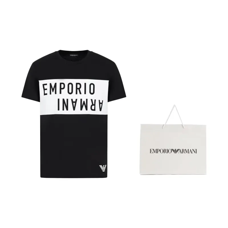 EMPORIO ARMANI T Shirt Men's Black-1