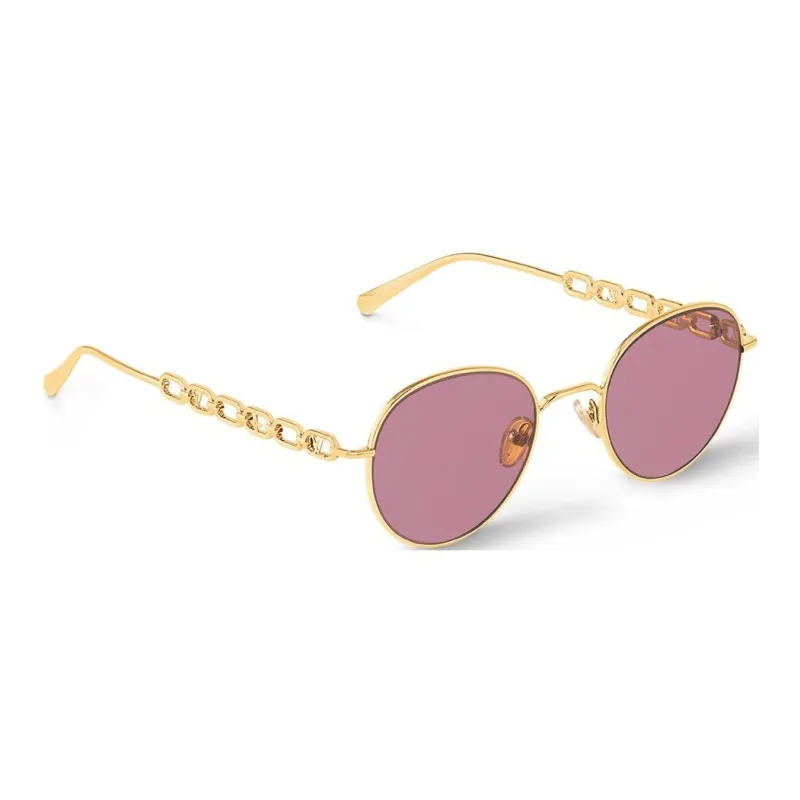 LOUIS VUITTON Z2473U My Lv Chain Pilot Sunglasses-2