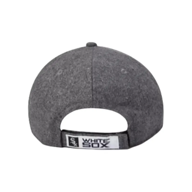 New Era Sheep Wool Viscose Fibers Cotton Polypropylene Polyester Baseball Caps Unisex Gray-2