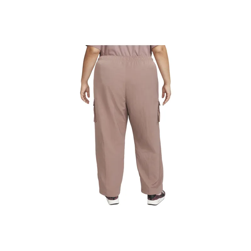 Nike Sportswear Essentials Series Cargo Pants Women's Smokey Mauve Red-1
