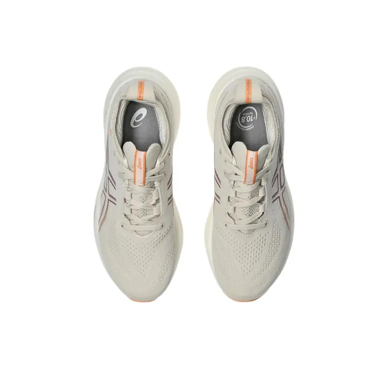 Asics Gel Nimbus 26 Oatmeal Faded Orange Women's-2