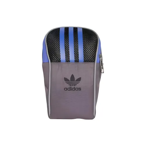 Adidas Originals Crossbody Bags Light Gray With Cobalt Blue Accents