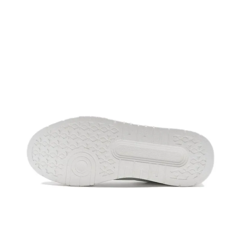 XTEP New Year Collection Anti Slip Wear Resistant Low Top Skateboard Shoes Women's White Green-5