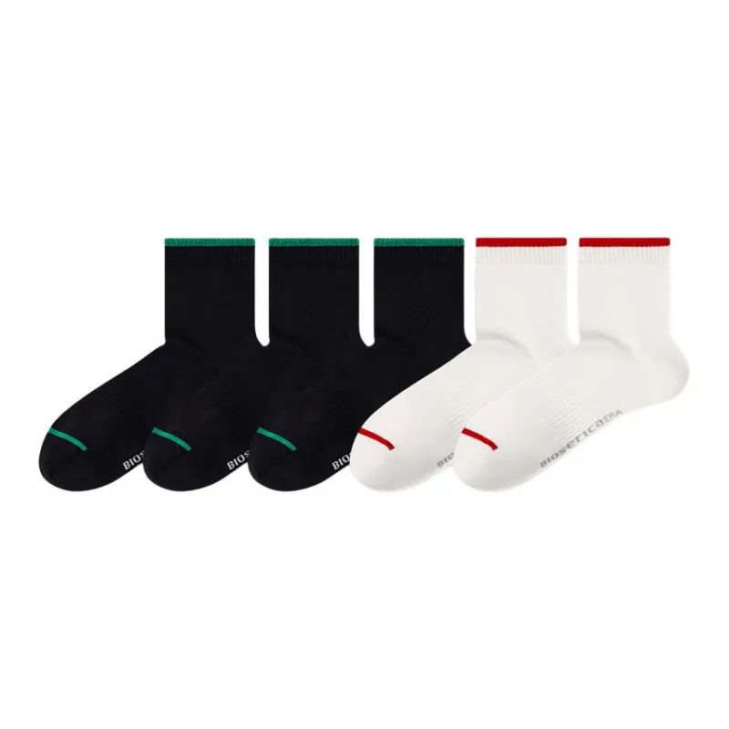 BIOSERICA ERA Mid Calf Socks Unisex 5 Pack-18