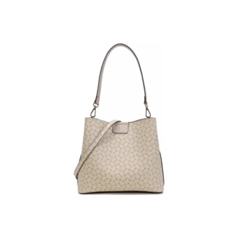 Why Artificial Leather Shoulder Bag Women's Dark Coffee/Apricot-11