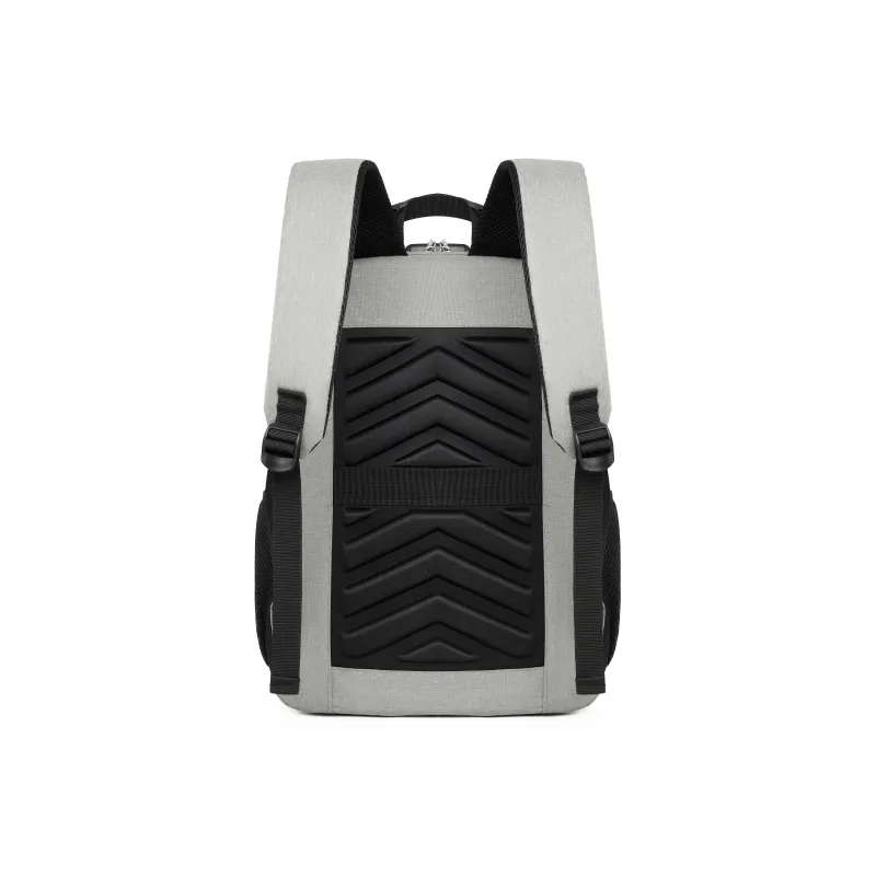 BAODIDAISHU Oxford Backpack Regular Men's Gray Black Blue-3