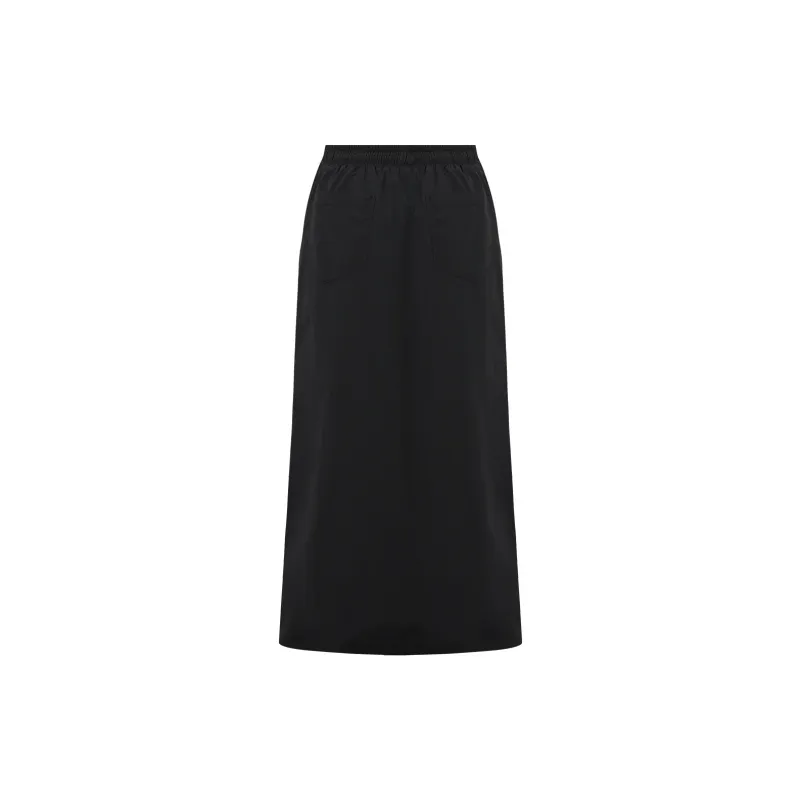 THE SEA LIFE Casual Long Skirt Women's Black Mage-1