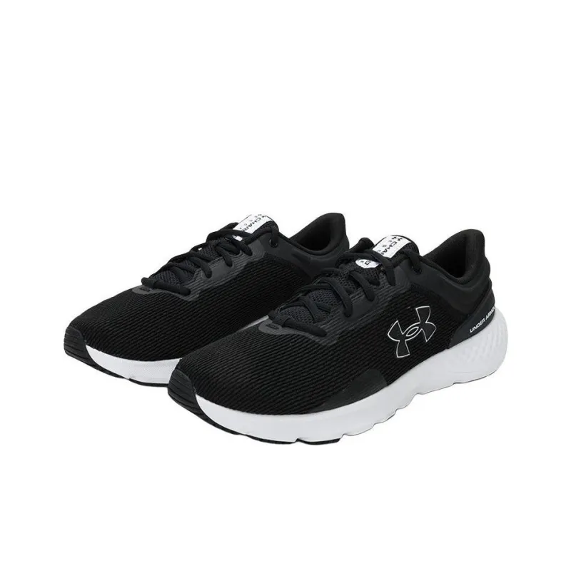 Under Armour Charged Escape 4 Anti Slip Wear Resistant Low Top Casual Running Shoes Men's Black-1