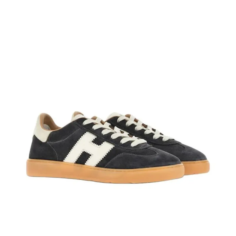 HOGAN H647 Logo Patch Low Top Sneakers-2
