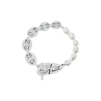 DIOR Brass Bracelets Men's Silver