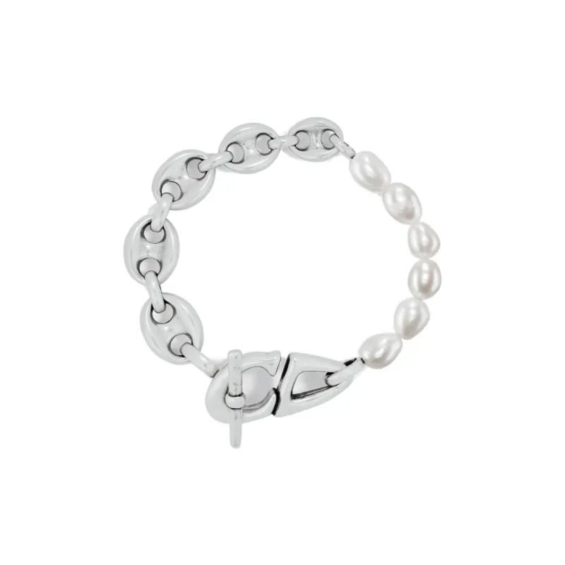 DIOR Brass Bracelets Men's Silver-0