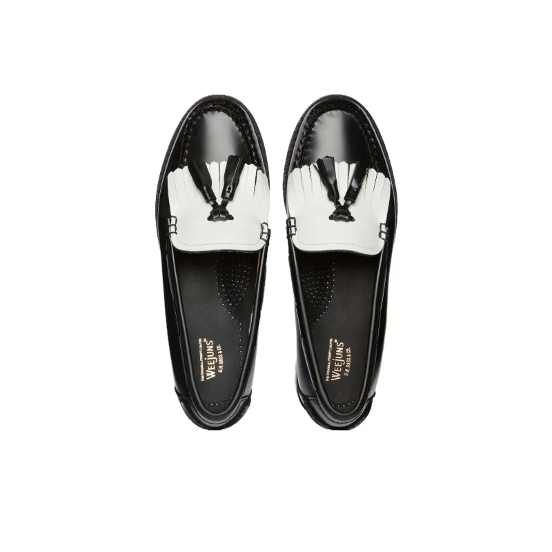 G.H. Bass & Co. Esther Kiltie Loafers Women's Black-3
