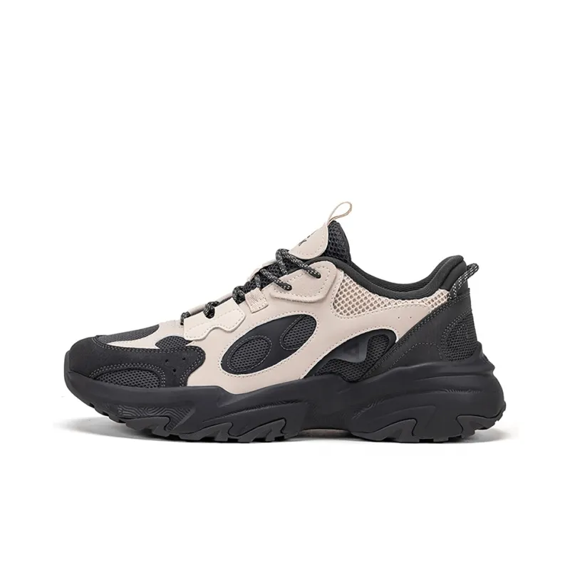 PEAK Chunky Sneakers Men Low Top Gray-0